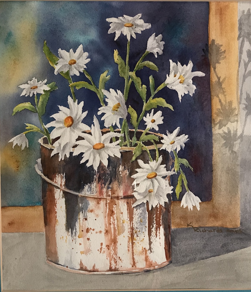 Kay Richards: Daisies in the Window