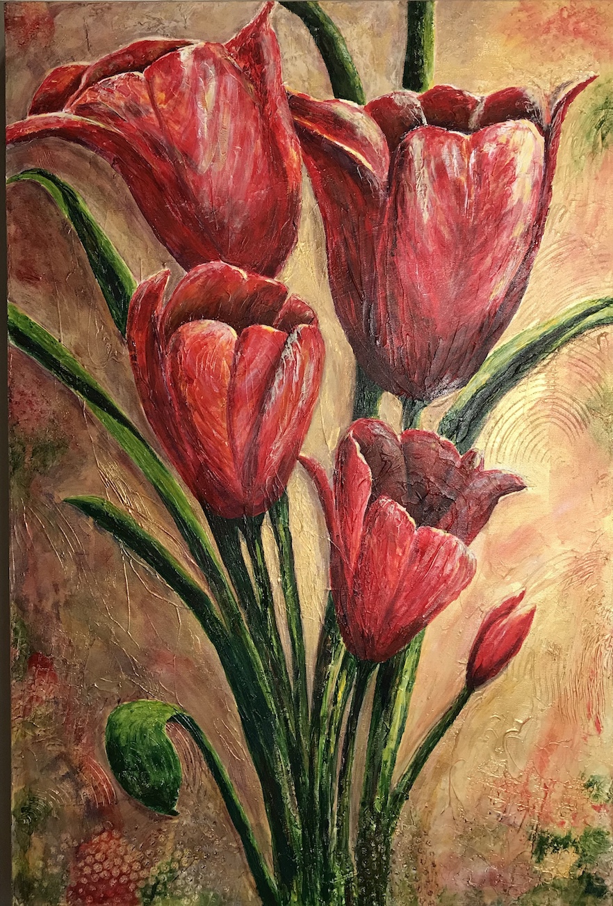Kay Richards: Tulips in Bloom