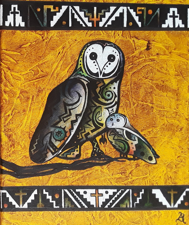 Brandon Allebach: Tribal Owls