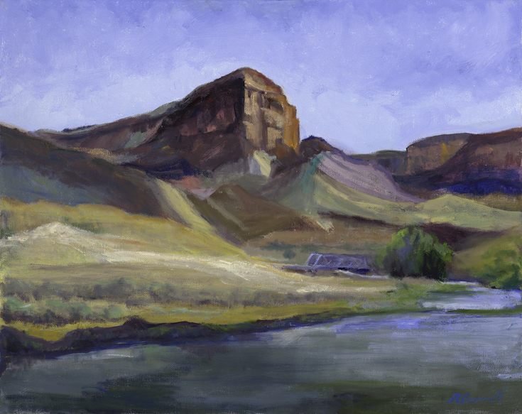 Barbara Barrett: Cliffs at Taos Junction