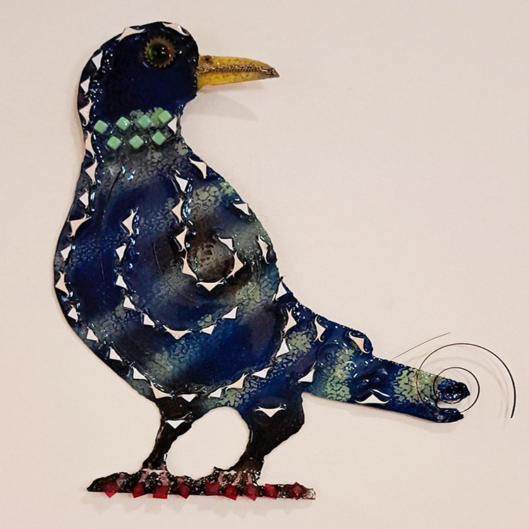 Green-Necked Bird, for web