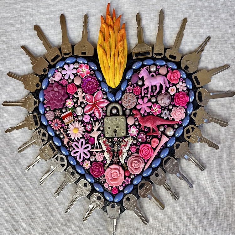 Sacred Pink Heart, for web