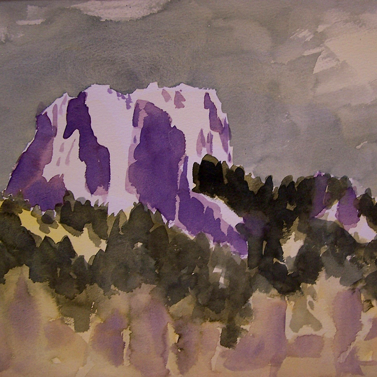 Tsaile Butte, for web