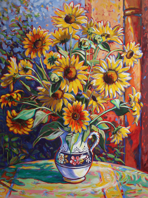 Sunflowers, David Welch