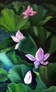 Lotus Flowers, Marian Berg