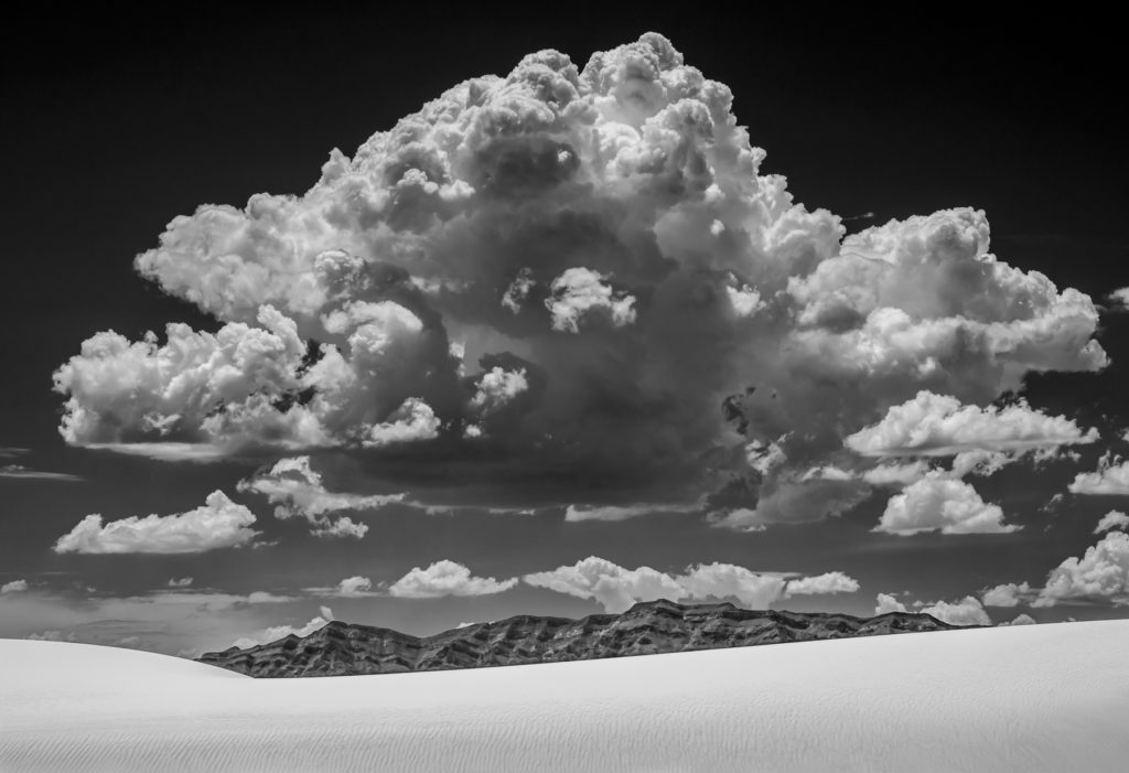 Stan Ford: Cloud Over White Sand