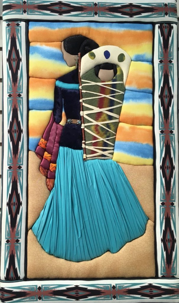 E. Cristina Diaz-Arntzen: Navajo Mother and Child