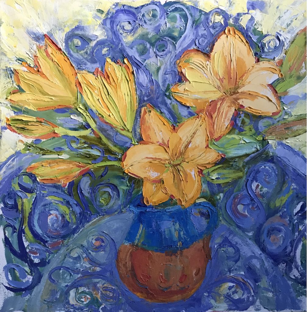 Gala Yershevich: Orange Lilies