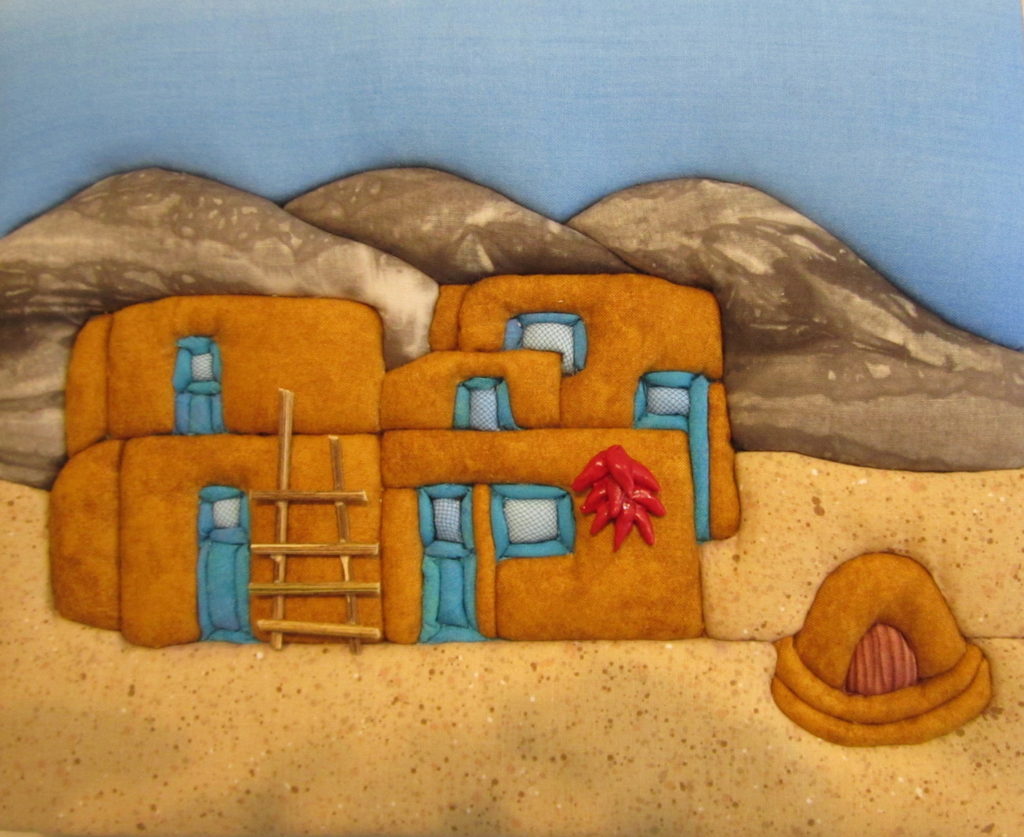 E. Cristina Diaz-Arntzen: Taos Pueblo