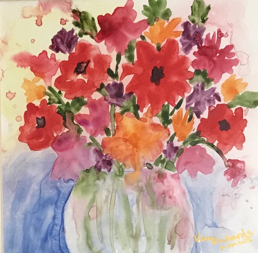 Kay Richards: Vase of Flowers
