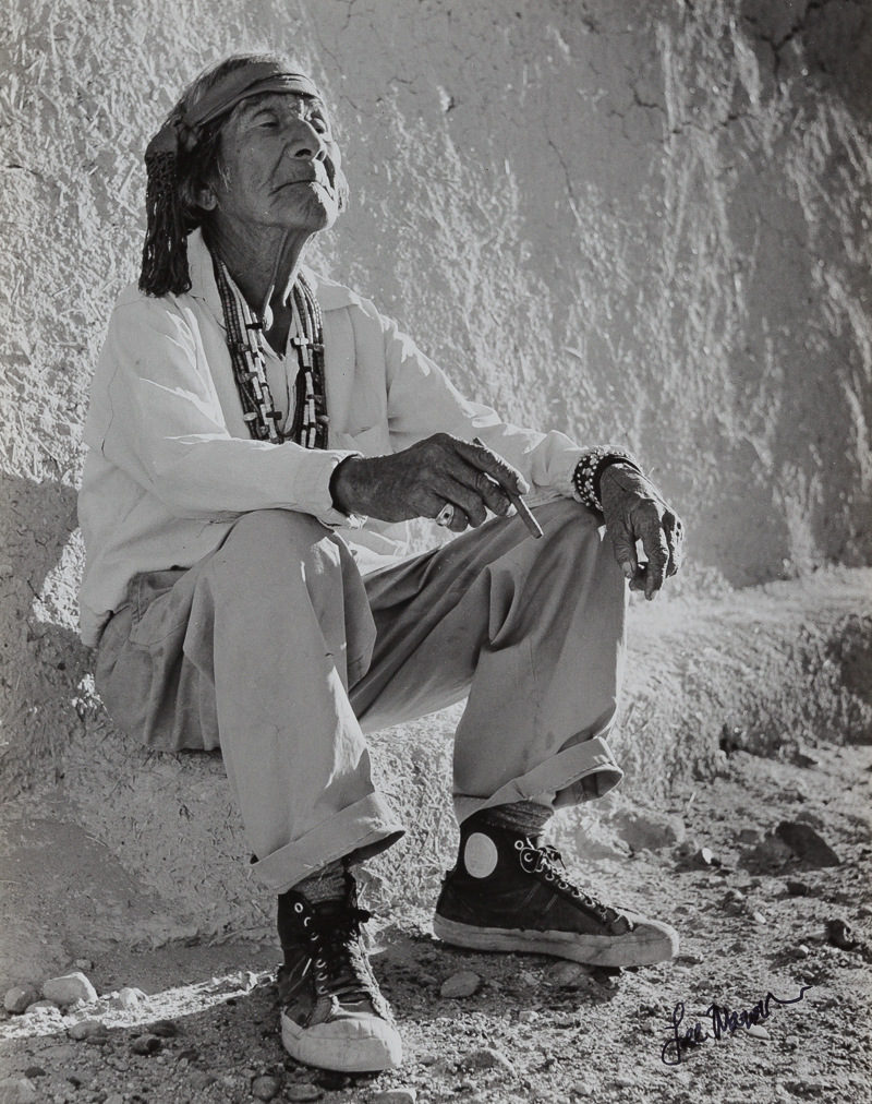 White Man's Moccasins, 1954 11x14 T-505