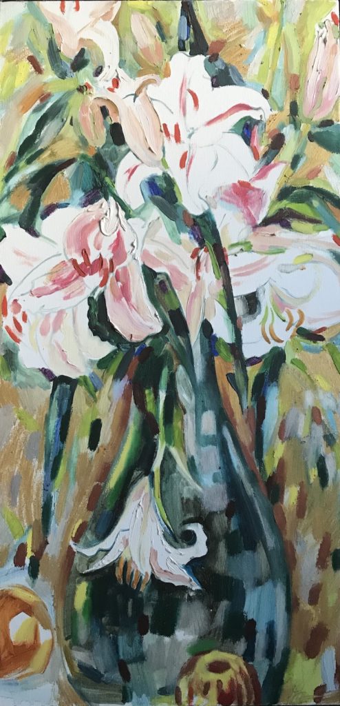 Gala Yershevich: White Lilies