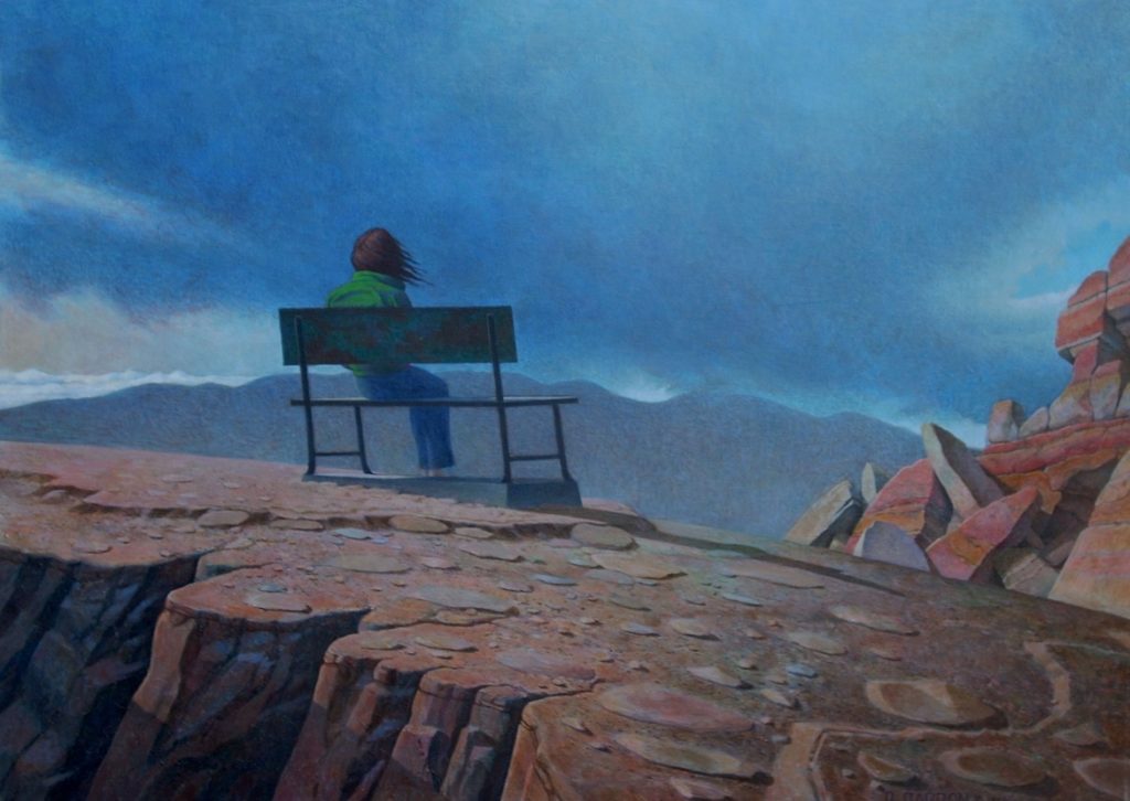 Rex Barron: Overlook -  Acrylic