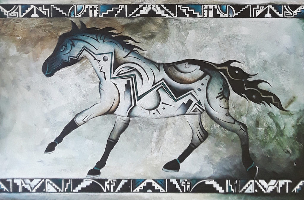 Brandon Allebach: Tribal Horse