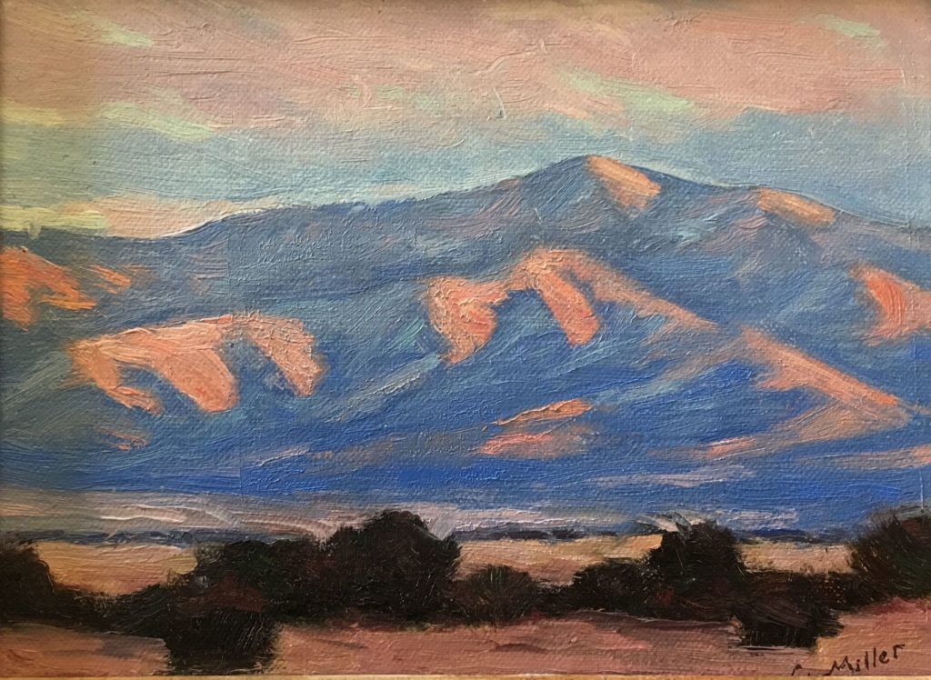 Chris Miller: Ortiz Mountains Sundown