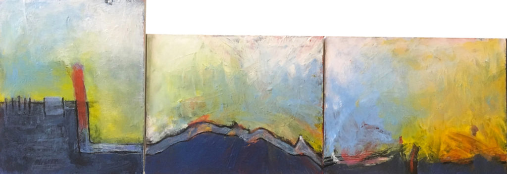 David S. McKee: Triptych Landscape