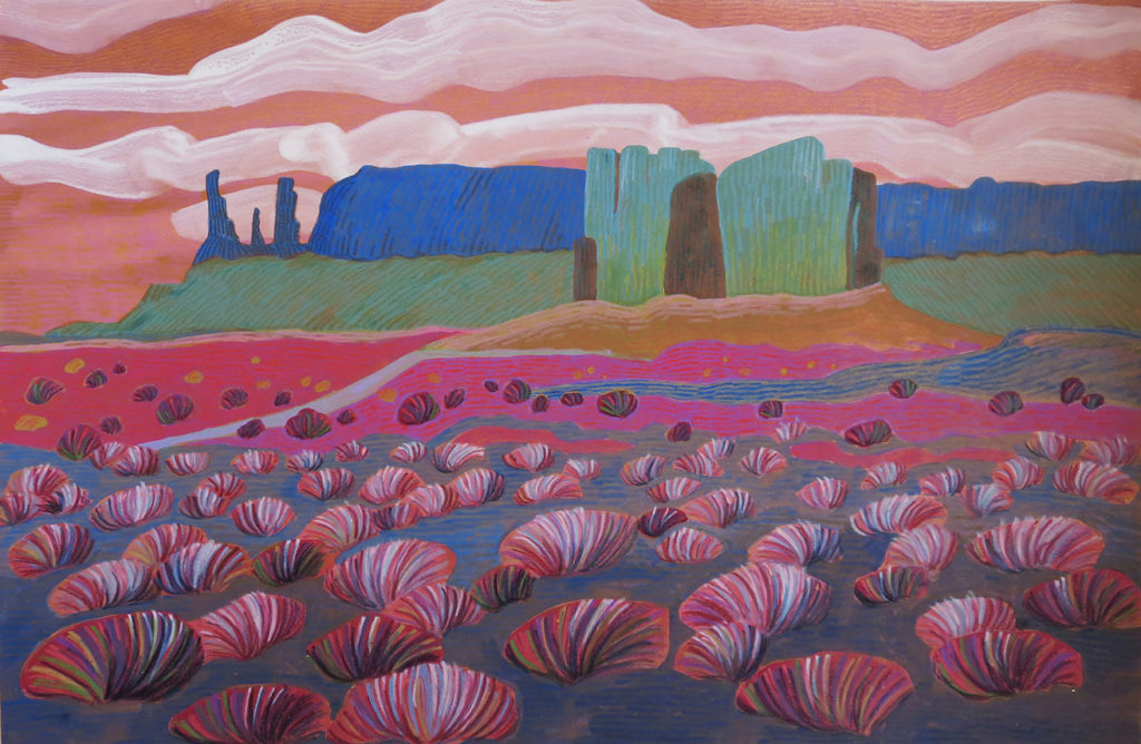 Carol Chamberland: Monument Valley #4