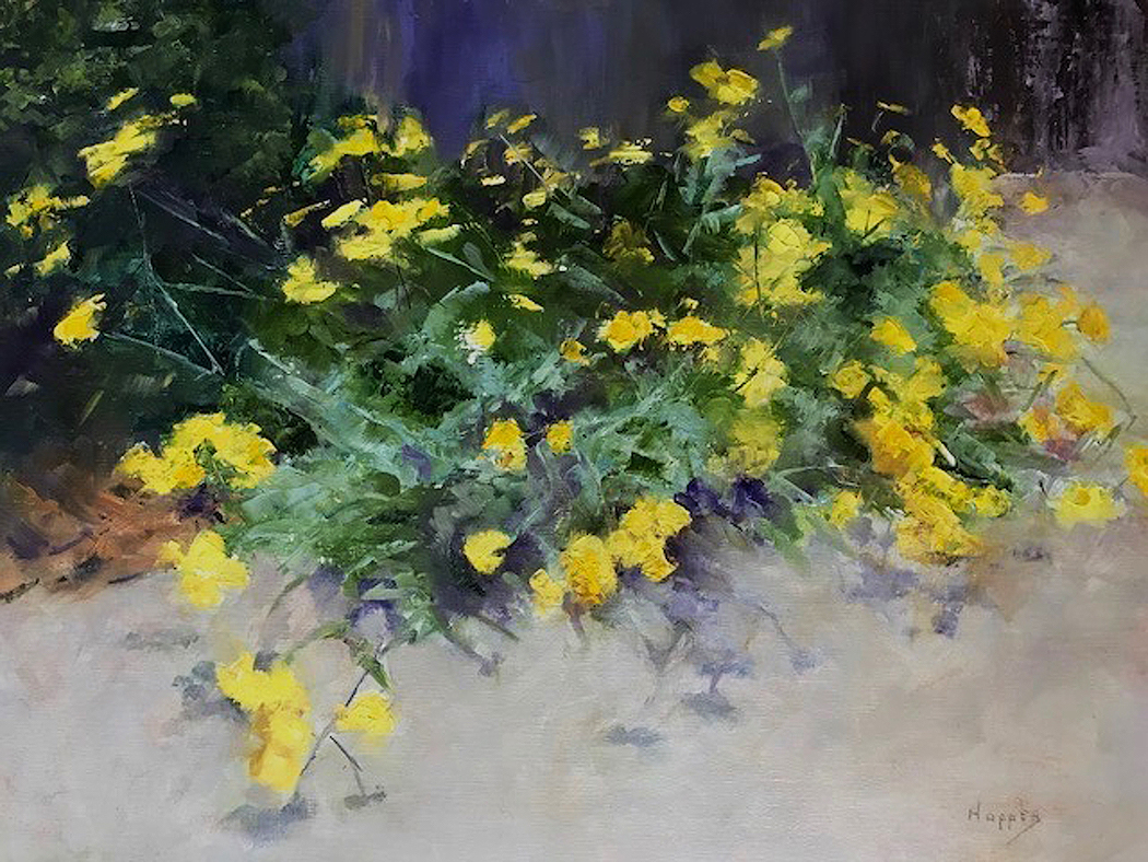 Carol Hopper: Bursts of Yellow