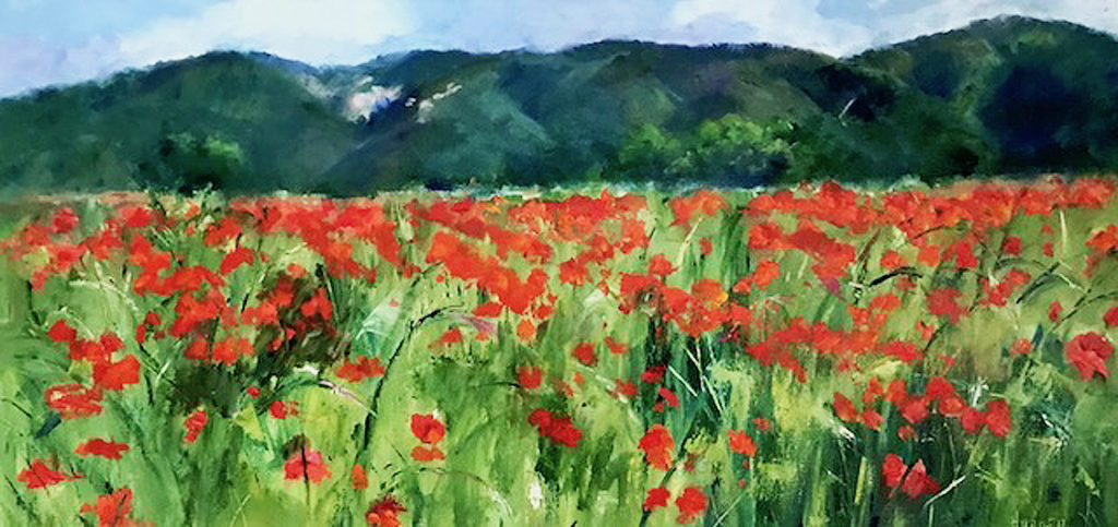 Carol Hopper: French Poppy Field