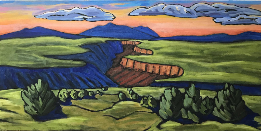 Risa Taylor: Gorge Sunset