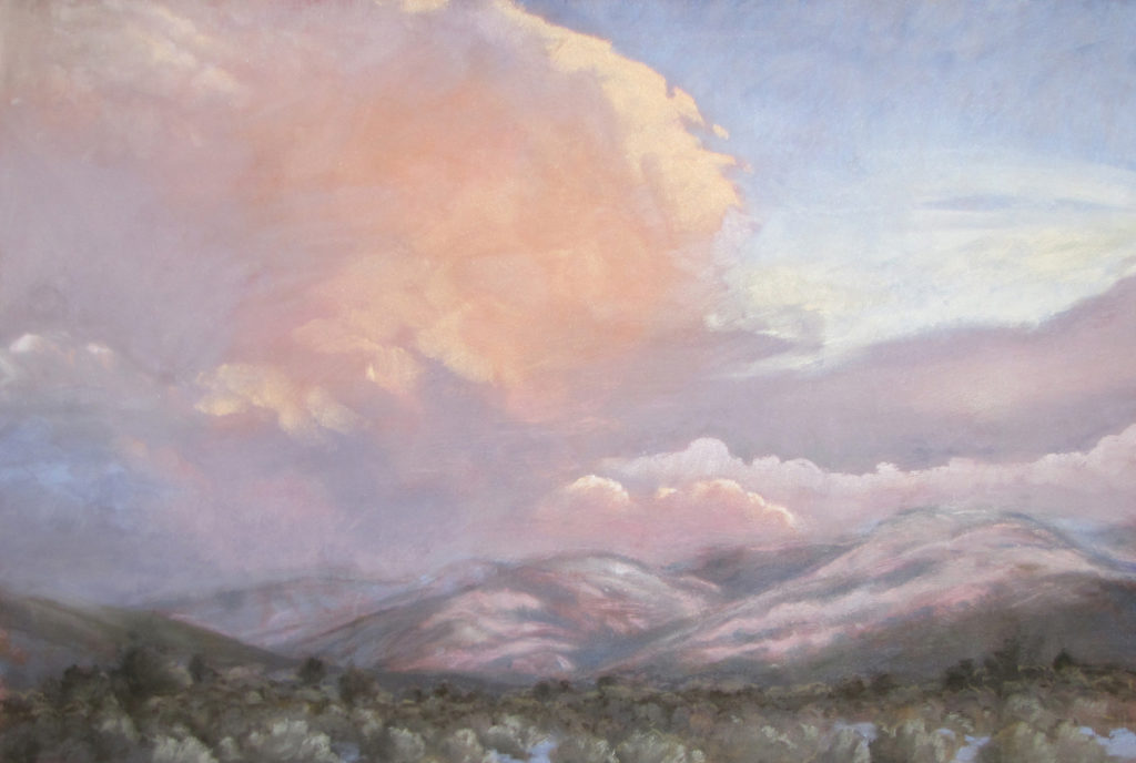 Nancy Silvia: Winter in Taos