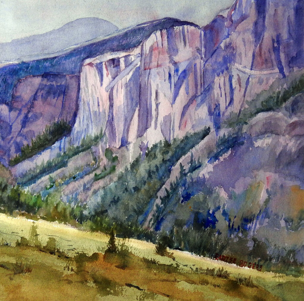 Eloise Rogers: Jagged Cliffs