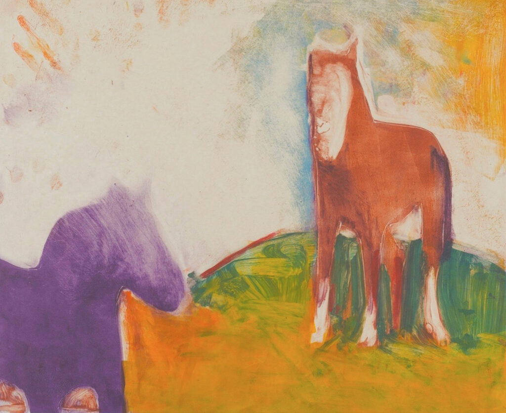 Phil Garrett: Nikko/Horse Variation IX