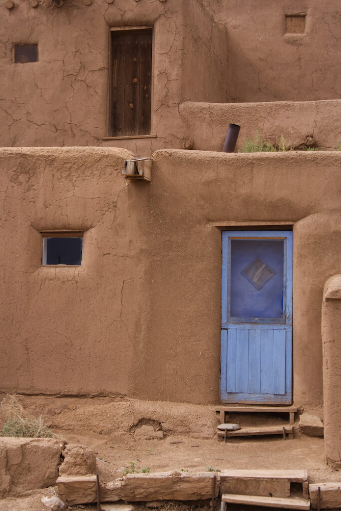 Jeri Burzin: Taos Pueblo Door
