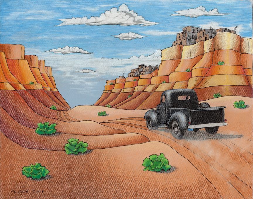 Mel Ratliff: Dusty Road to the Pueblo