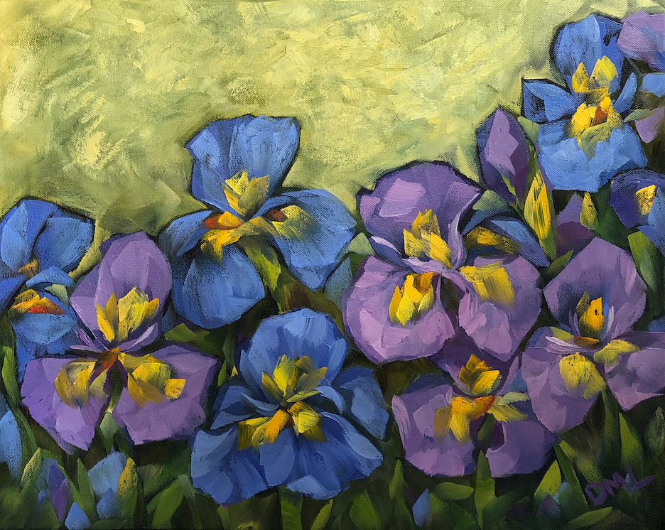 Dawn Lomako: Iris Spring