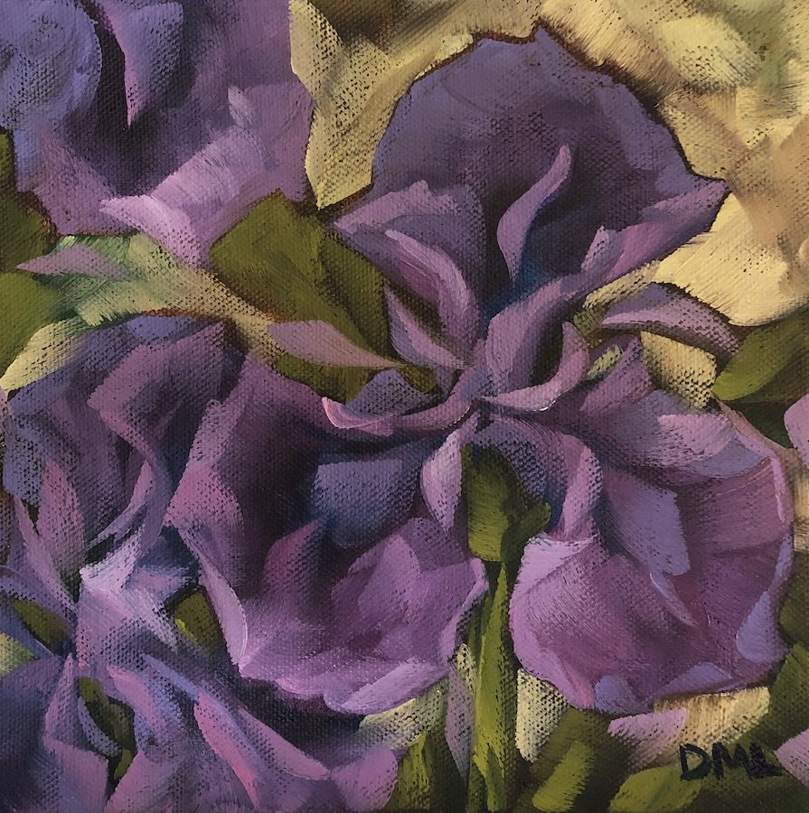 Dawn Lomako: Purple Iris