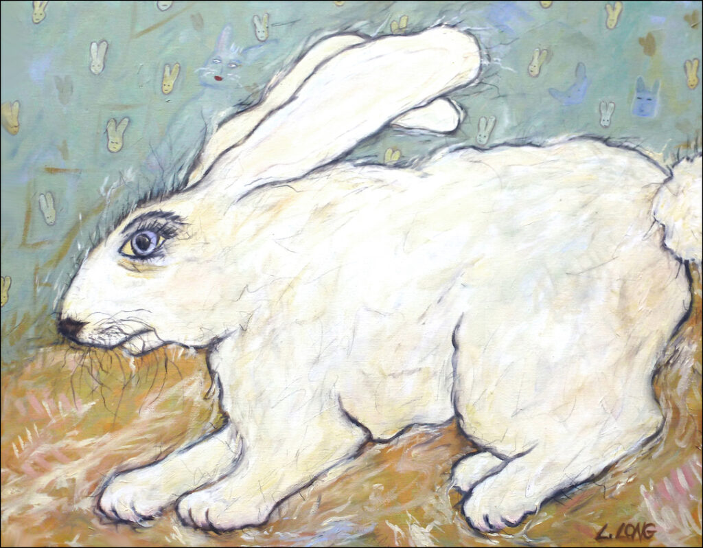 Lesley Long: Rabbit on Rabbits