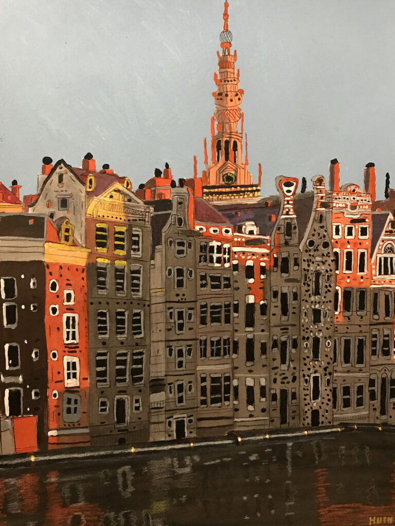 Jason Huth: Sunset and Reflections in Amsterdam