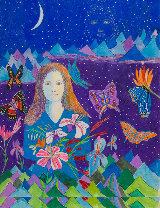 Susan Solari: Butterfly Mariposa Woman