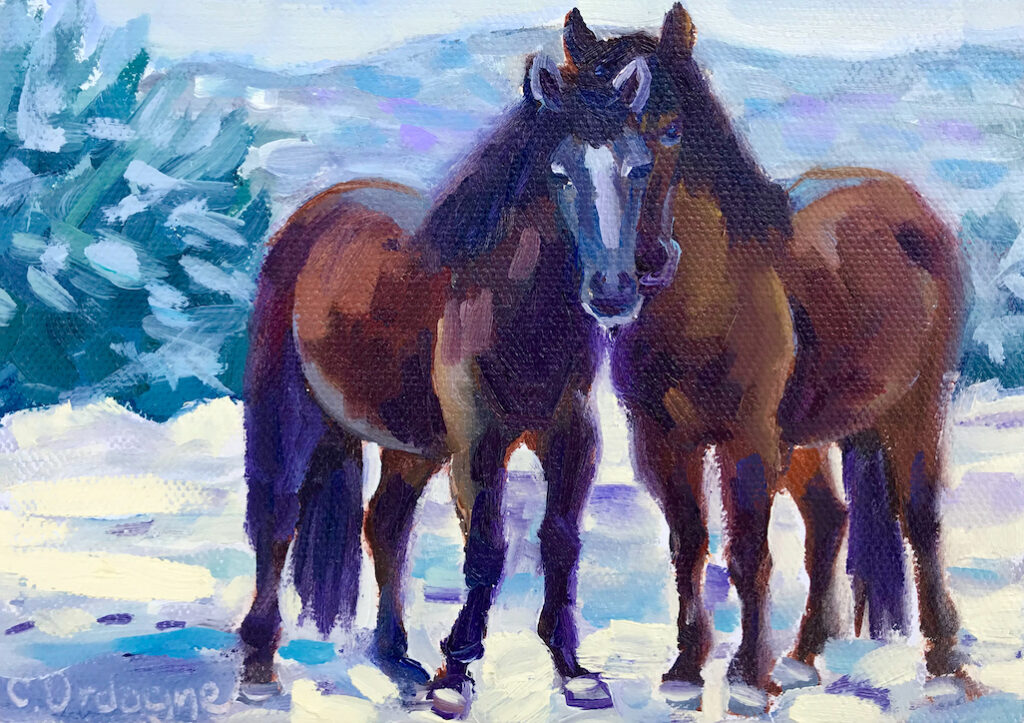 Carol Ordogne: Cuddling in a Blizzard