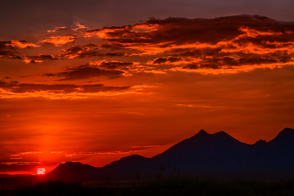 Mike Stephens: Dona Ana Sunset 1