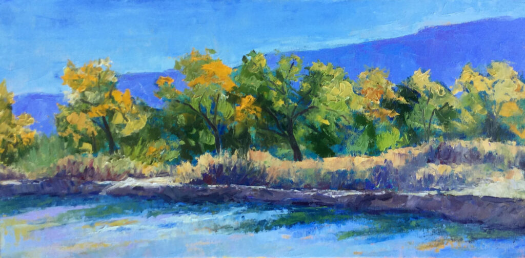 Carol Ordogne: Early Morning along the Rio Grande