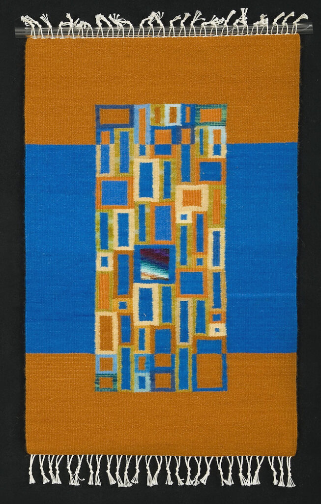 Donna Loraine Contractor: Gold &amp; Blue Brights, Fractured Square Serie
