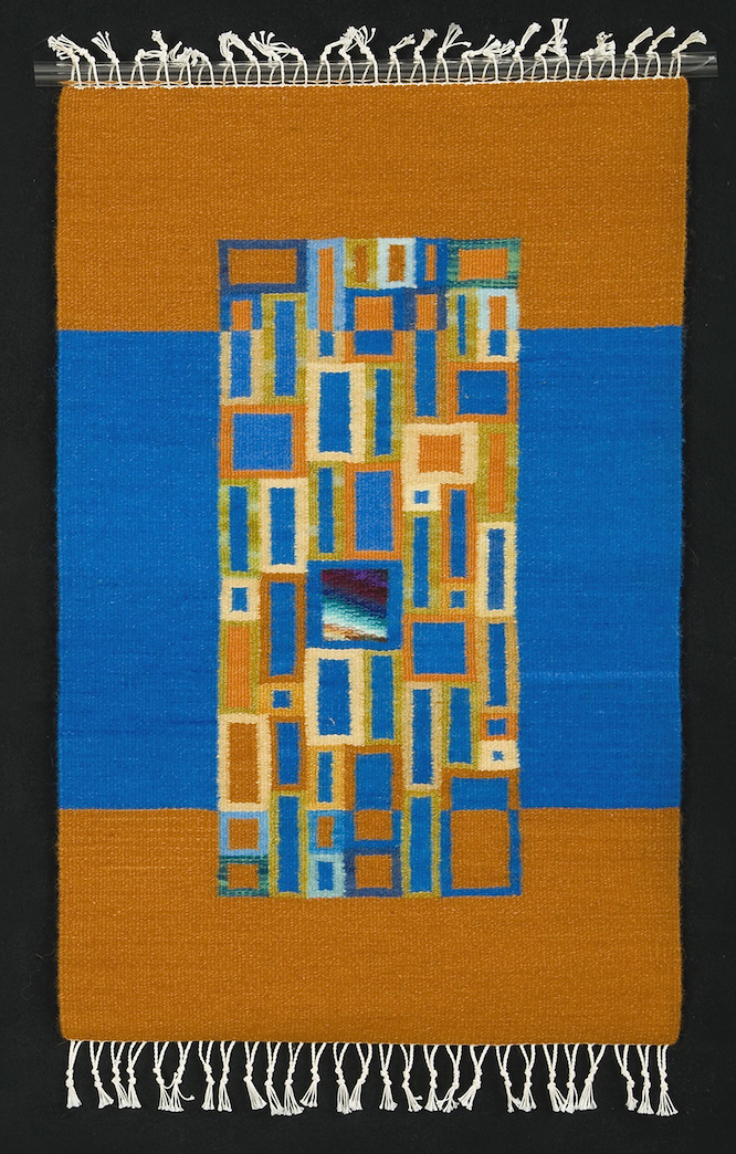 Donna Loraine Contractor: Gold & Blue Brights, Fractured Square Serie