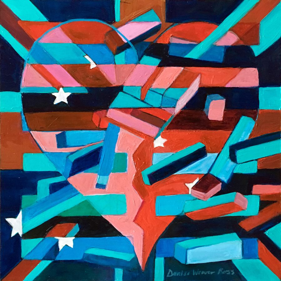 Denise Weaver-Ross: Hexagram 12: Dissolution