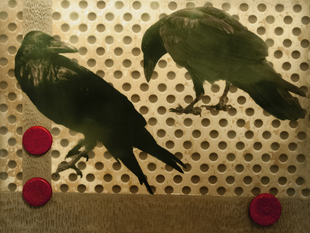 Andrea Sharon: Ravens and Red Dots II