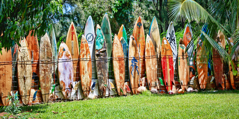 Gale Sutton: Surfboard Fence