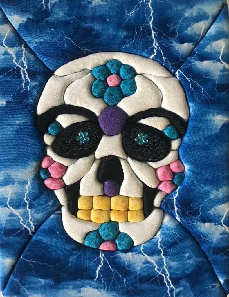 Gwen T. Samuels: Blue Calavera