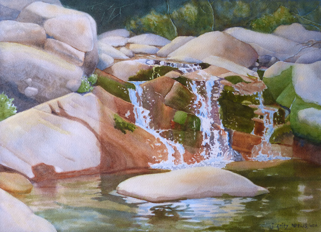 Jane Fritz: Falls in Porvenir Canyon