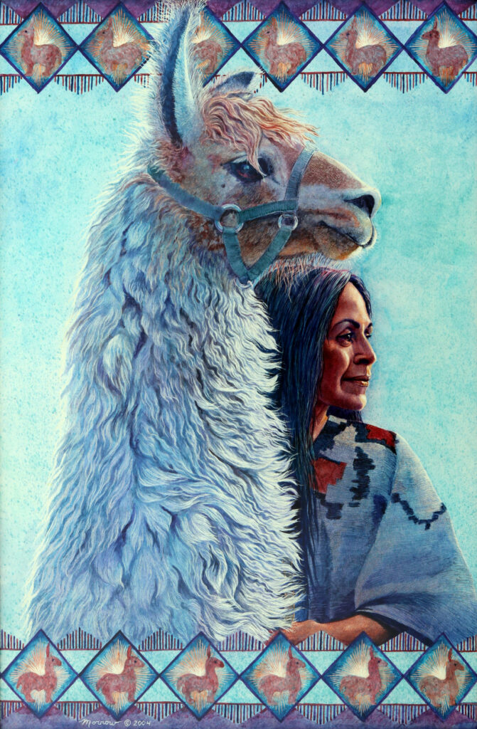 Kathy Morrow: Llama Mama
