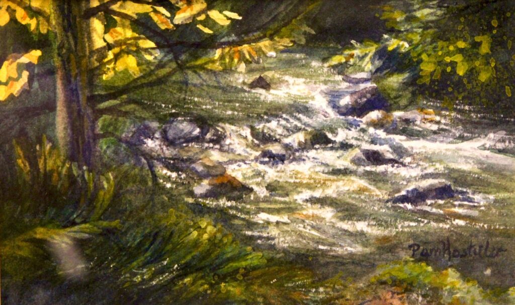 Pam Hostetler: Mountain Stream