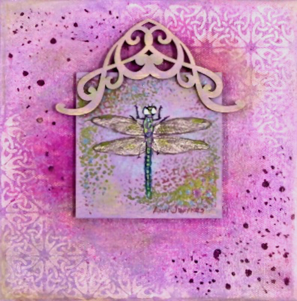 Ann Jeffries: Purple Dragonfly