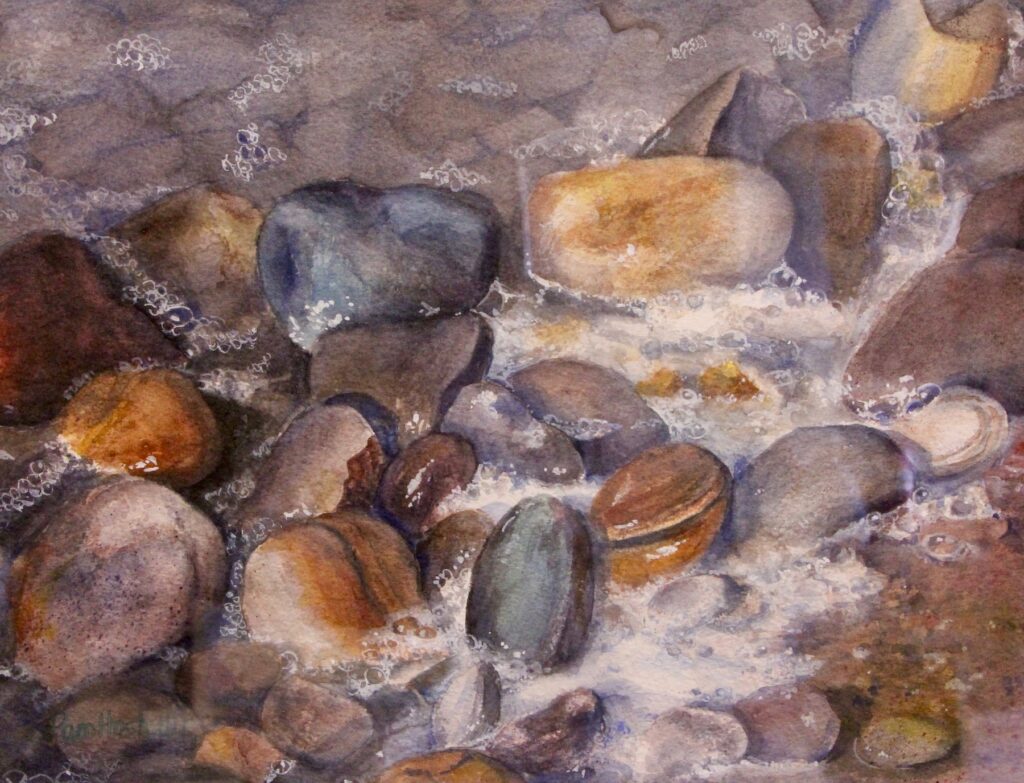 Pam Hostetler: River Rocks