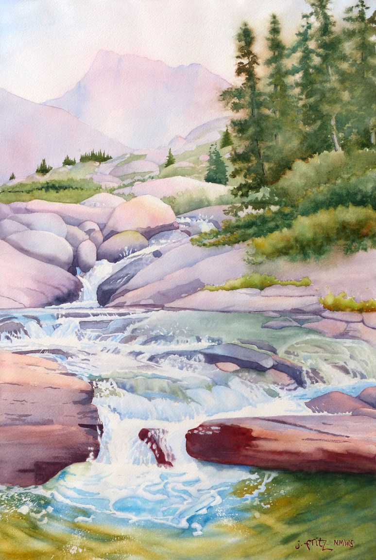 Jane Fritz: Waterfall in the Winds