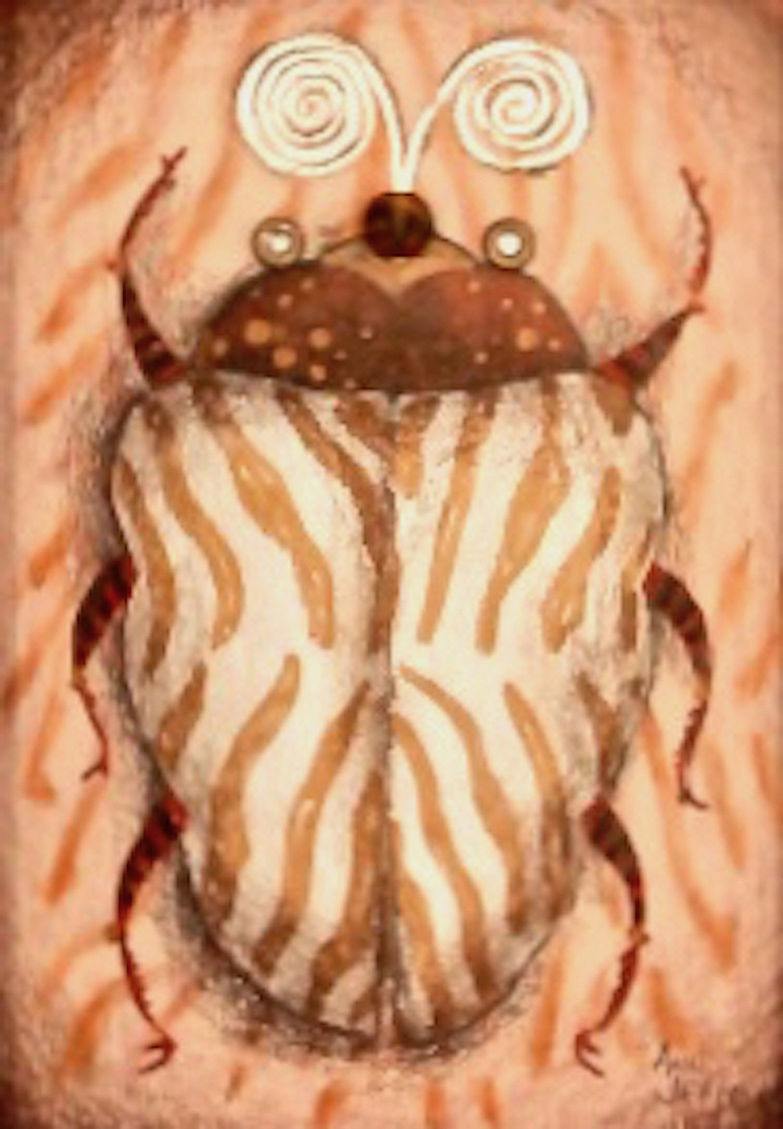 Ann Jeffries: Zebra Fantasy Beetle